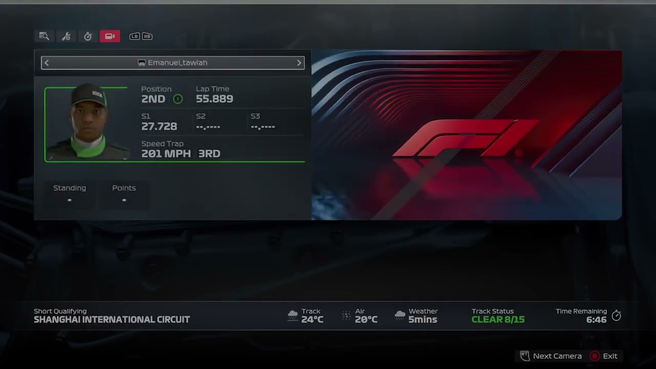 F1 25 IUF1 Realistic S13 R2 Shanghai