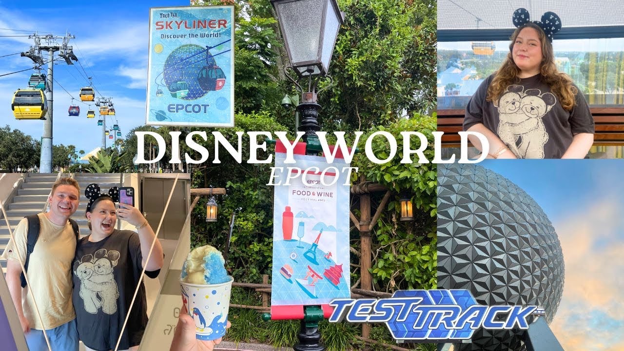 Видеоблог о Диснейленде ✨ EPCOT, фестивальная еда, световые шоу, фейерверки, Caribbean Beach Reso...