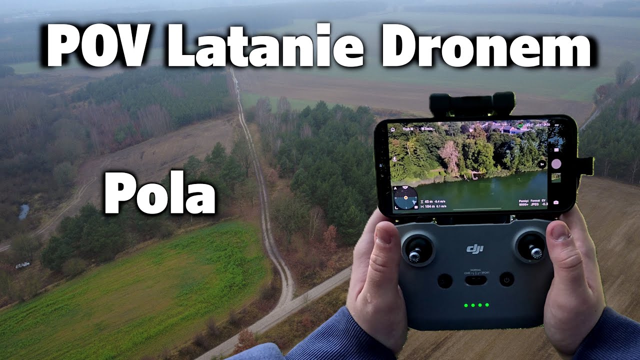POV Latanie Dronem - Pola