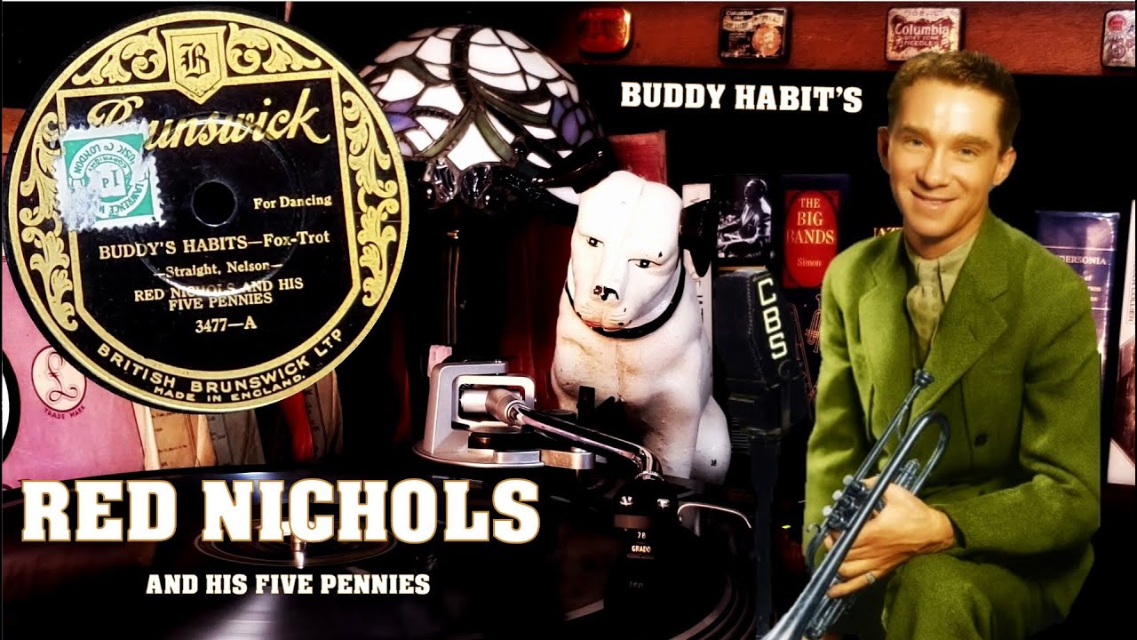 BUDDY HABITS - Red Nichols and His Five Pennies -  1926 - 78rpm