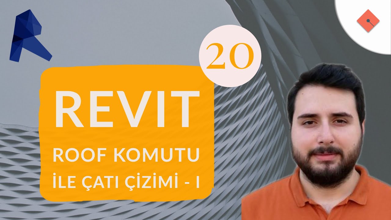 Revit Dersleri #20 | Roof Komutu ile Çatı Çizimi - I
