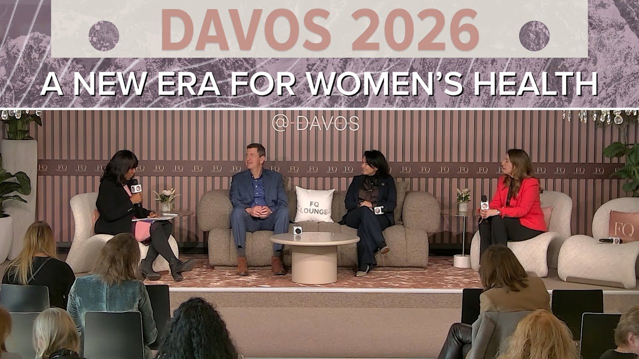 Новая эра женского здоровья: от науки к стратегии | Зал Female Quotient в Давосе