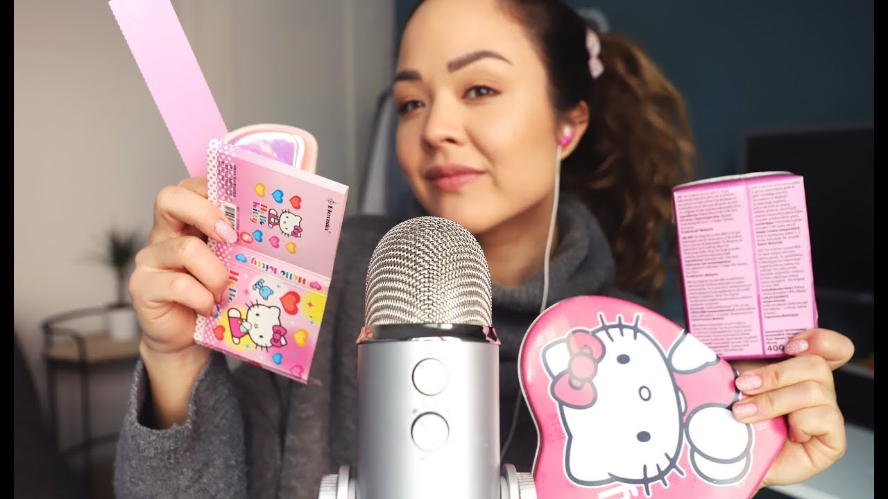 Guess the ASMR Trigger: Pink theme 💕🍬🎀