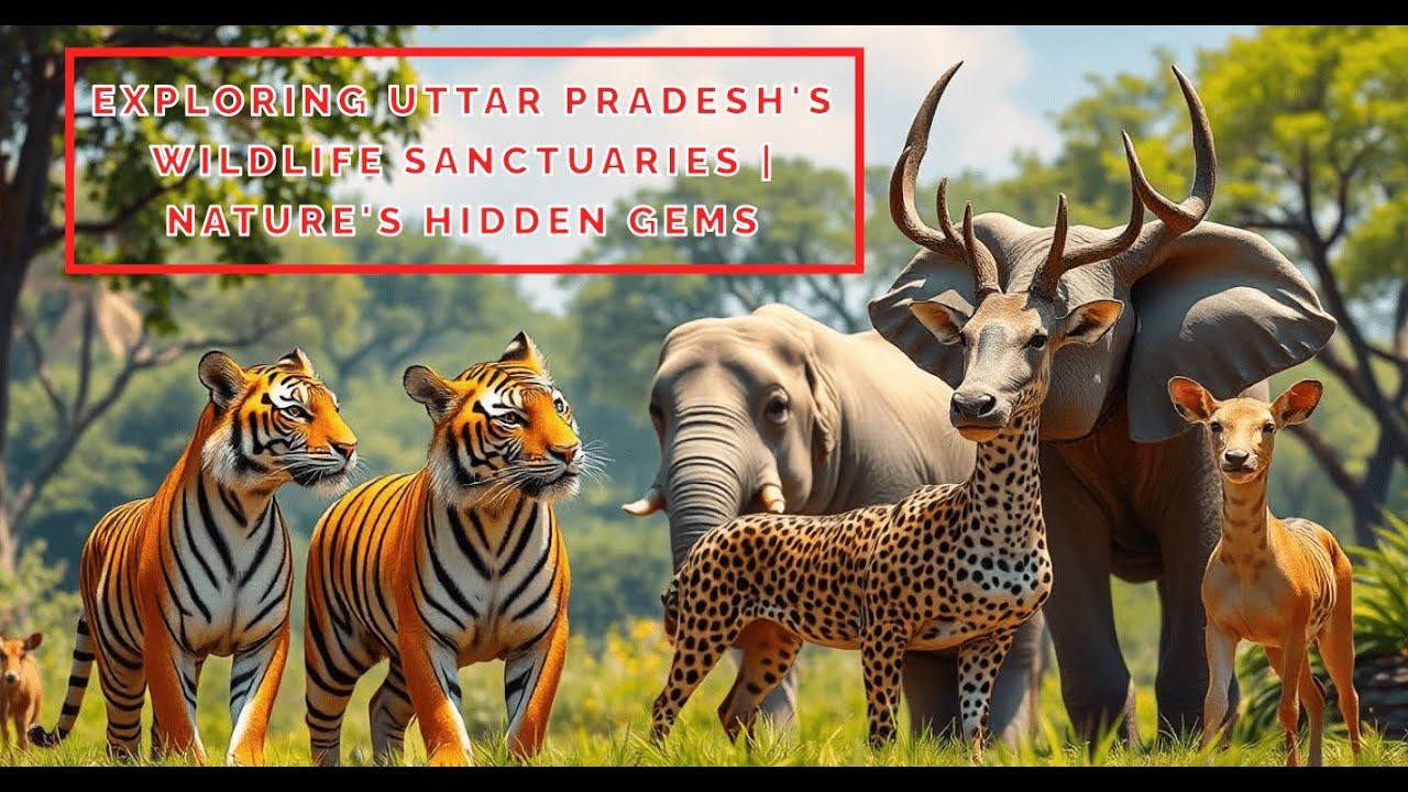 Exploring Uttar Pradesh's Wildlife Sanctuaries | Nature's Hidden Gems #upgk #upgkforuppcs #trending