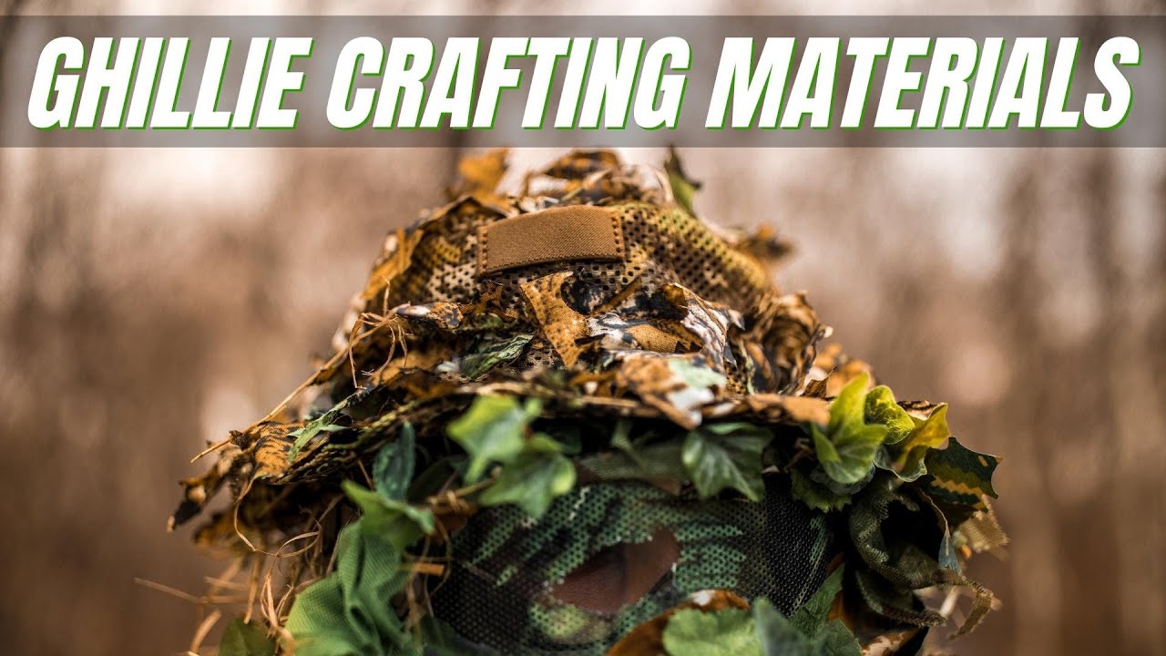 Ghillie Crafting Material You Should Consider Purchasing | Mesh & Raffia