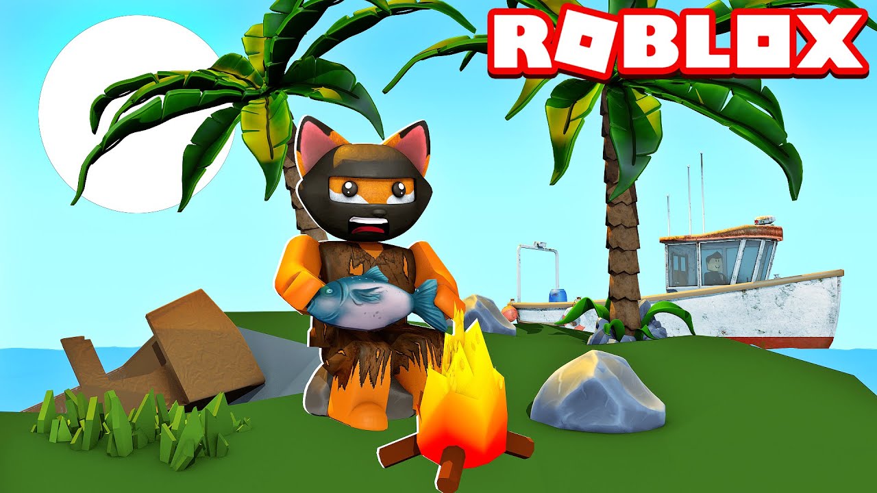 Wir müssen auf einer EINSAMEN INSEL ÜBERLEBEN!! STORY - Roblox [Deutsch/HD]