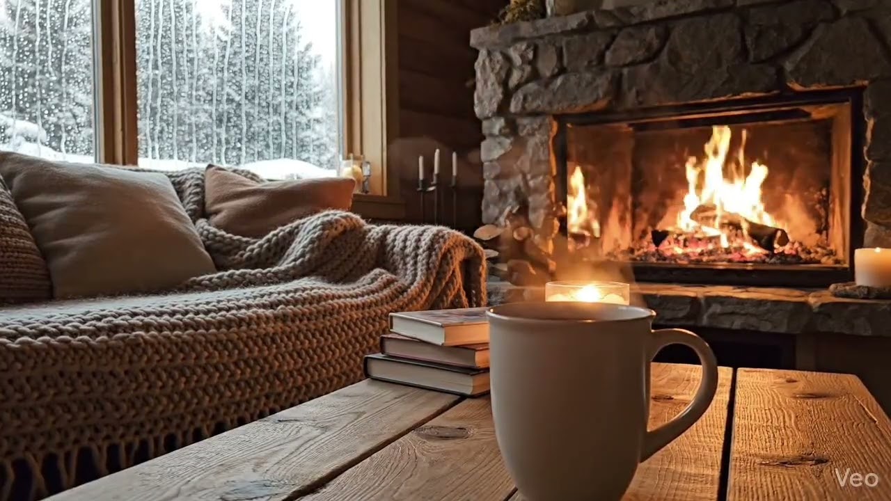 2 Hours of Ultimate Cabin Vibes: Fireplace Sounds for Deep Focus & Relaxation
