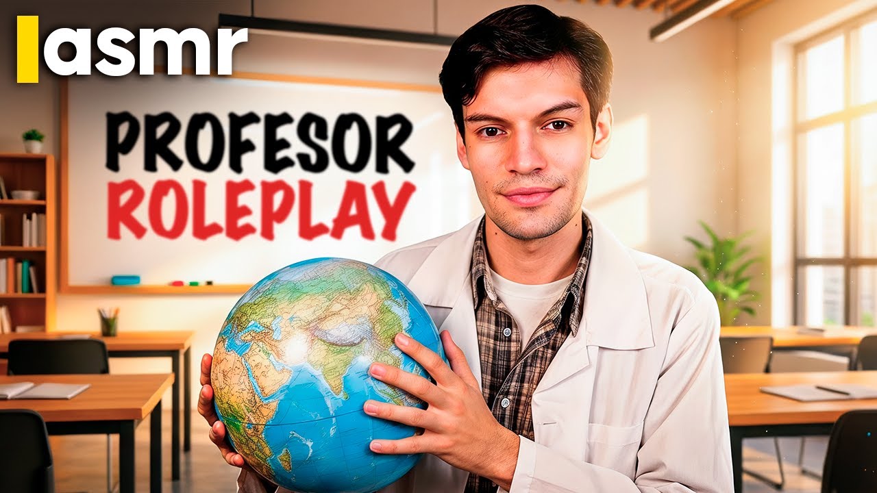 ASMR Español Roleplay Profesor para ayudarte a dormir
