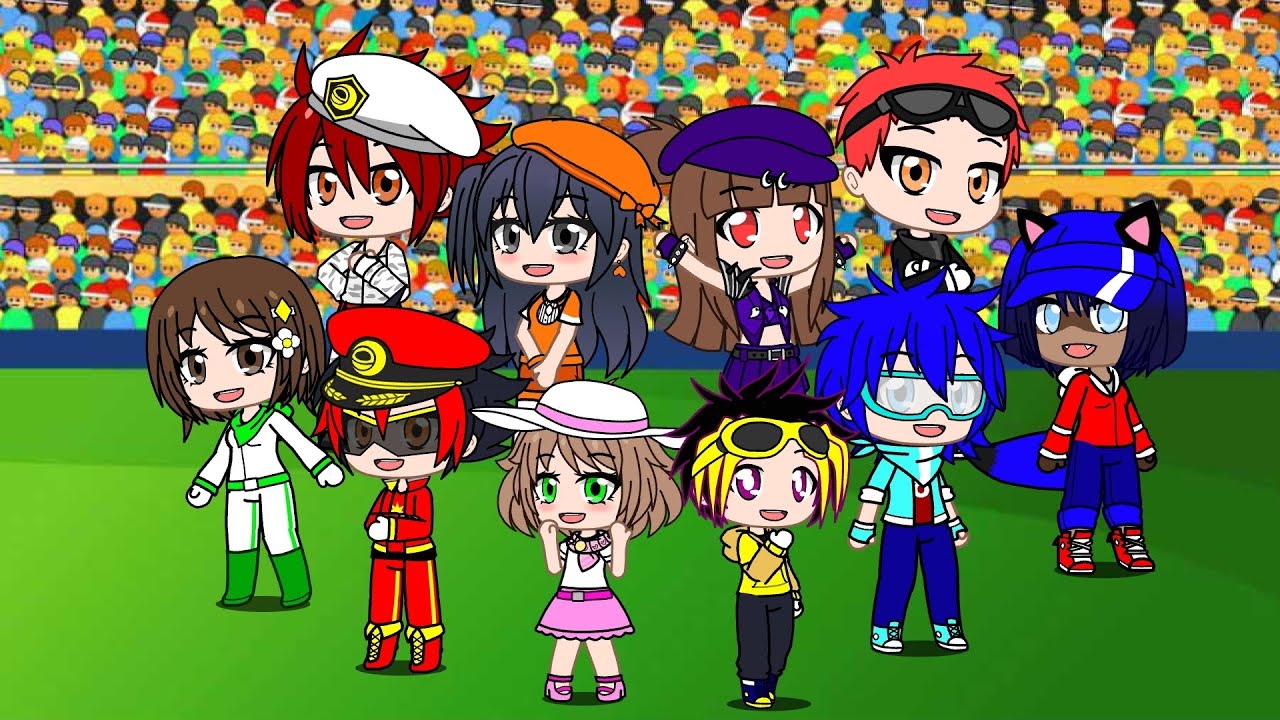 World Crossing || 🎵🎶Musical Grand prix 🏁 || Gacha Club music racing video