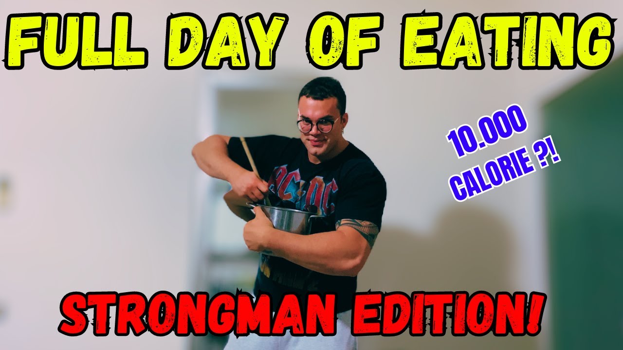 FULL DAY OF EATING | STRONGMAN EDITION | QUANTO MANGIO IN OFF SEASON!?