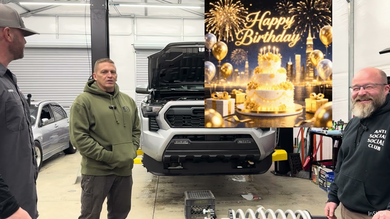 2025 Toyota Tacoma suspension work. 2.5 Performance Series