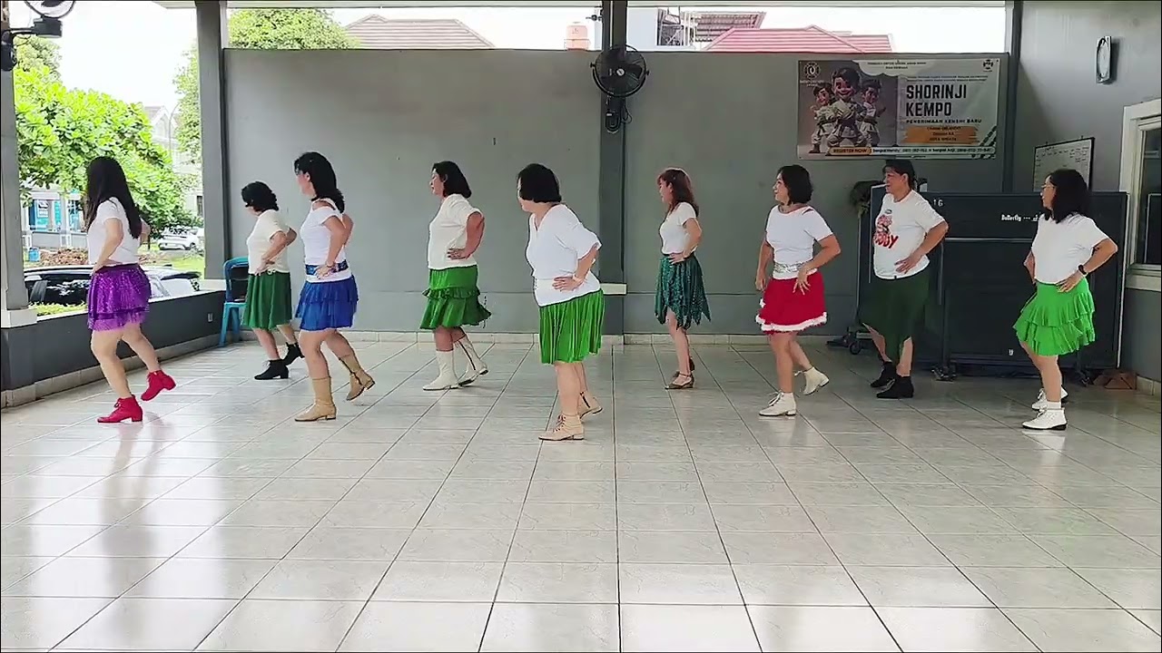 Dance In The Rain Line Dance 