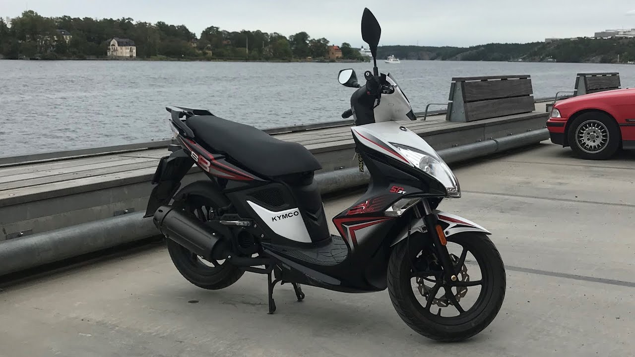 Kymco Super 8 2016 2-stroke Ride [RAW]