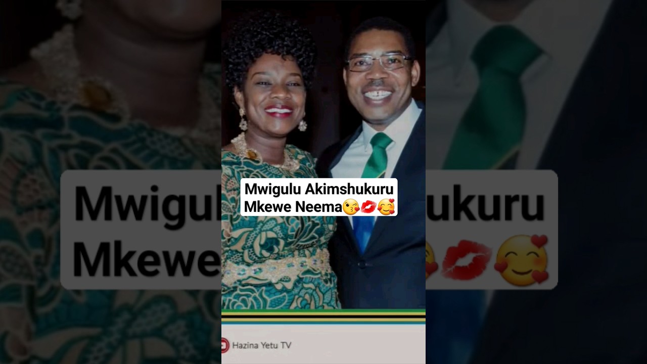 Mwigulu Akimshukuru Mkewe  Neema 😘💋🥰❤ #globaltv #live #trendingvideo #shortsvideo #viralvideo