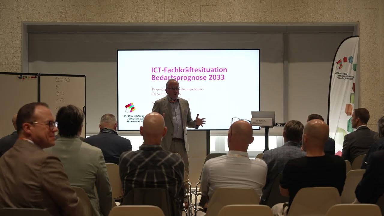 Medienkonferenz: ICT-Fachkräftesituation | Bedarfsprognose 2033