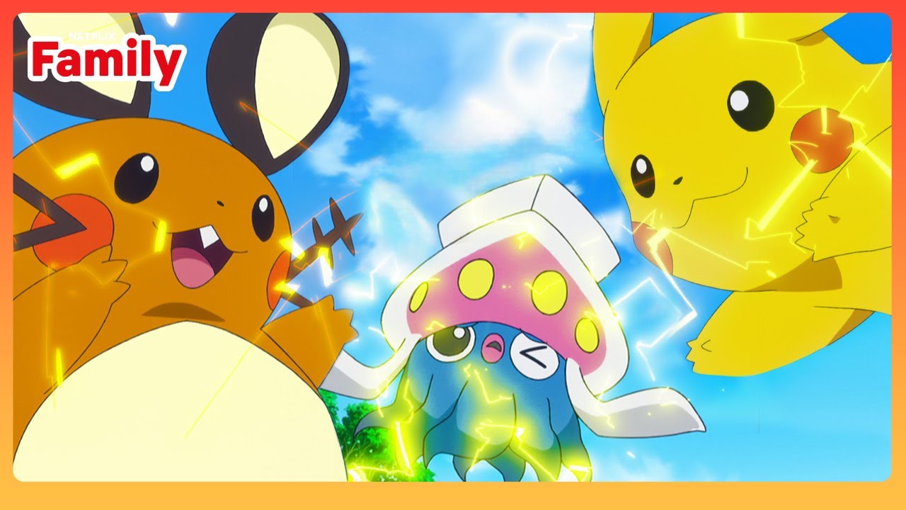 Dedenne and Pikachu Team Up! | Pok&eacute;mon the Series: XY | Netflix Family