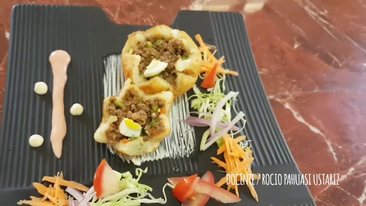 RELLENO DE PAPA TRADICIONAL BOLIVIANO