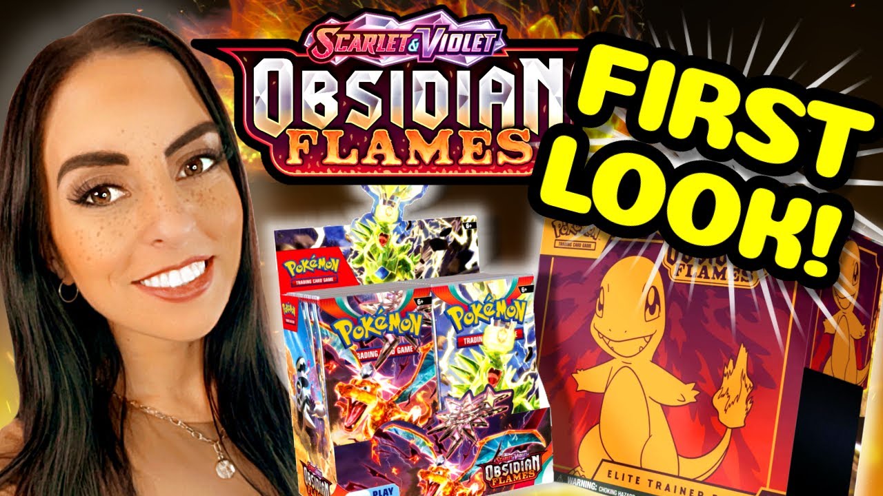What's Inside the NEW Obsidian Flames Set? (Booster Box + ETB Opening)