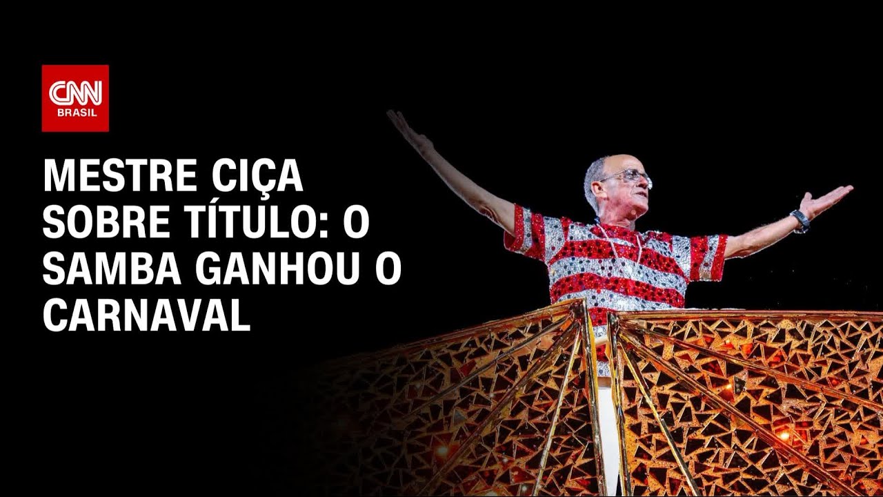Viradouro: O samba ganhou o Carnaval, diz Mestre Ciça sobre título | CNN PRIME TIME