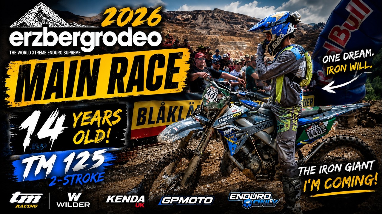 🏔️ Erzbergrodeo 2026 Main Race | Maciek Dwornik (14) vs The Iron Giant on a TM 125