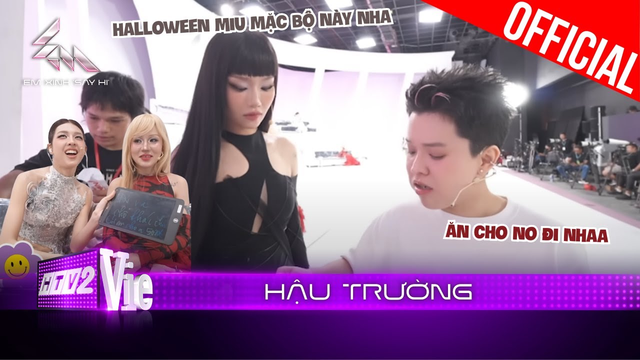 [BTS] Miu Lê hỏi bạn thân trang phục Halloween kỳ tới, được Tiên Tiên chăm ăn | Em Xinh Say Hi