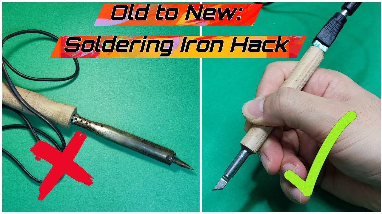 🔥DIY Upcycled Soldering Iron: Breathing New Life into Old Tools! 🔧⚡