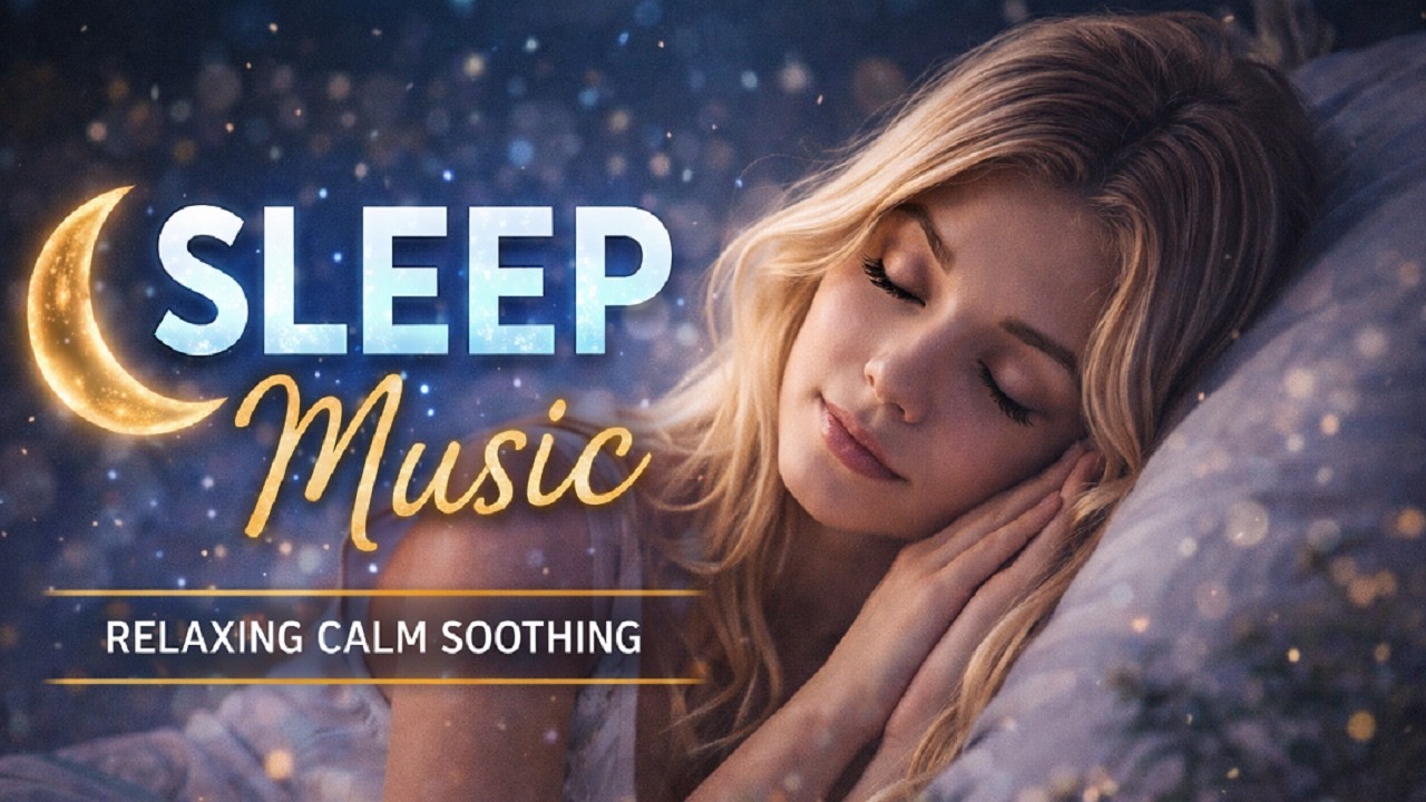 100% Deep Sleep Music 🌌 Calm Piano & Ambient Night Sounds