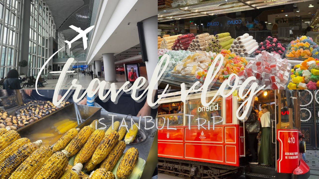 Istanbul Day 1 🇹🇷 l Taksim square, 🚃 Istiklal street 🛍️🍴