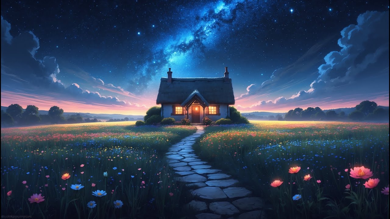🌌 Starlit Dreamscape | 2 Hours Liquid DnB Mix ✨ Deep Melodic Drum & Bass 🌠