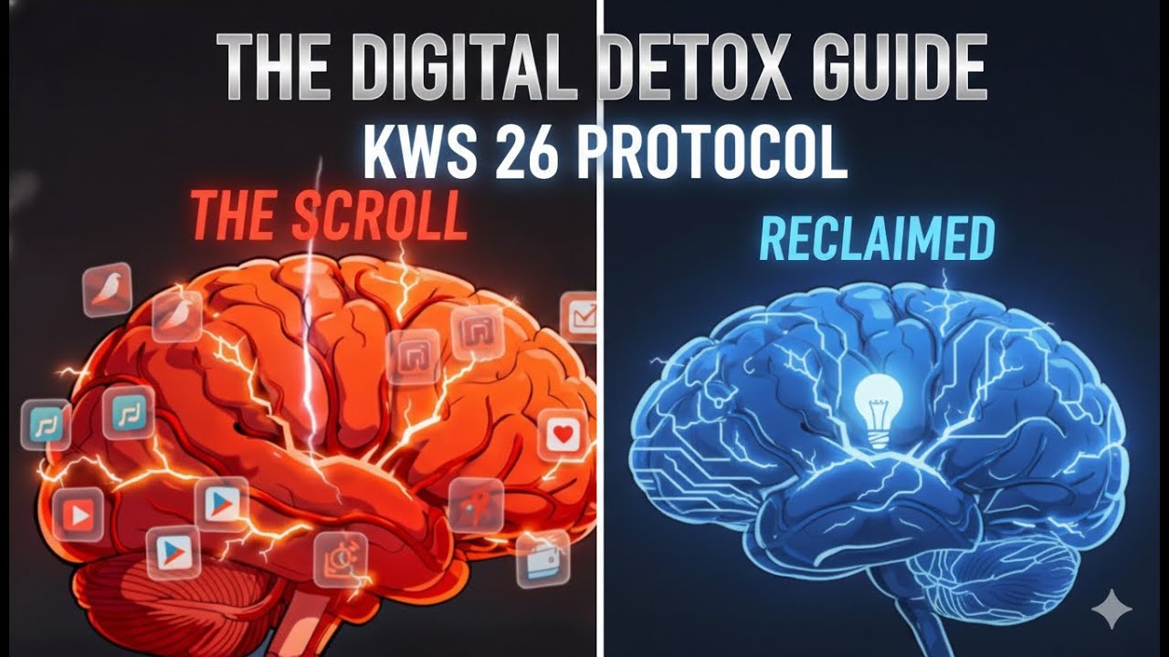 How to Reclaim Your Brain in 2026: The Ultimate Digital Detox Guide - Stop the Scroll...