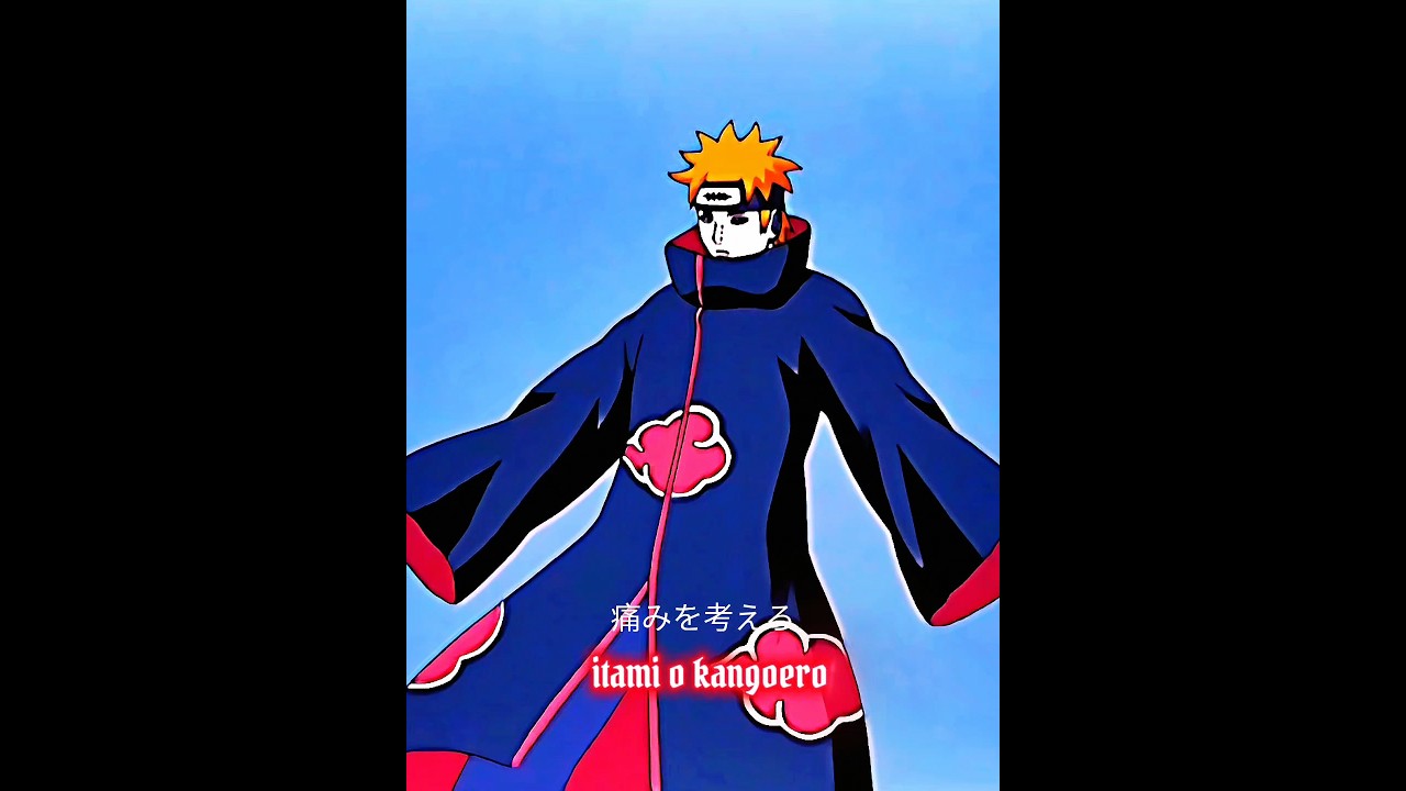 Pain Itami o kanjiro #pain #itamiokanjiro #akatsuki