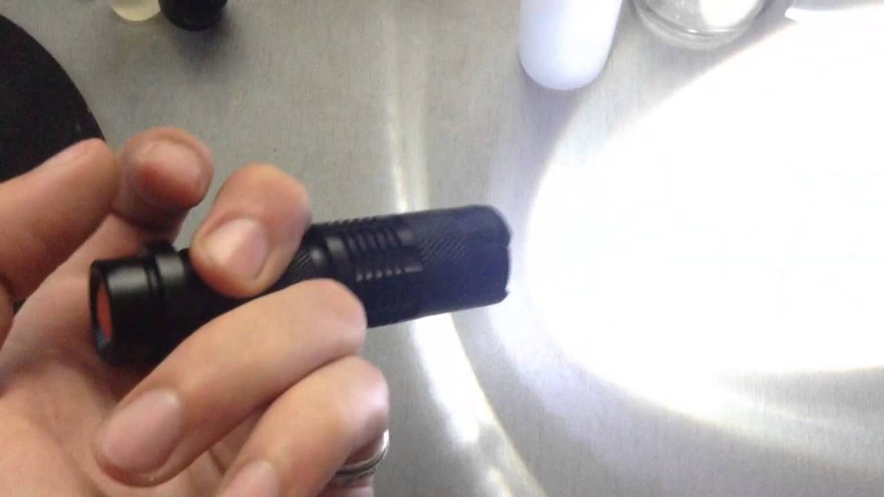 Cree XPE Q5 led flashlight