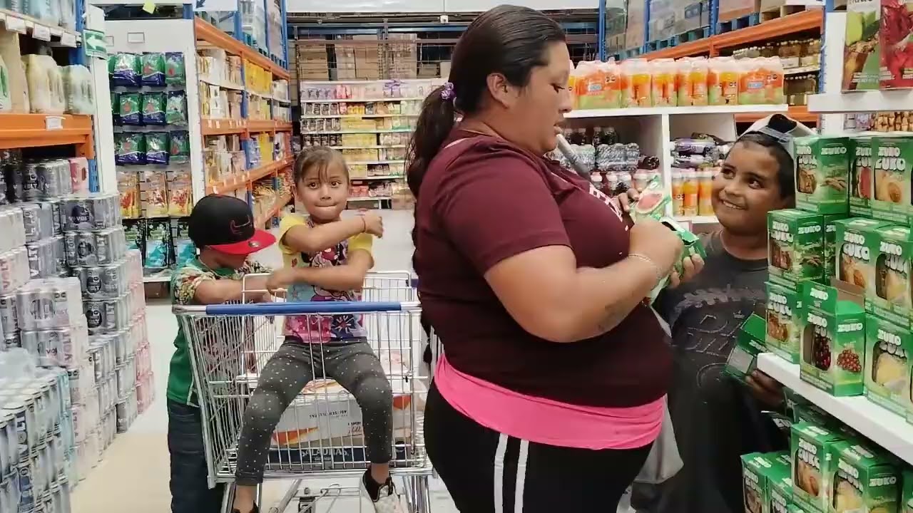 Un día surtiendo despensa con la familia murillo