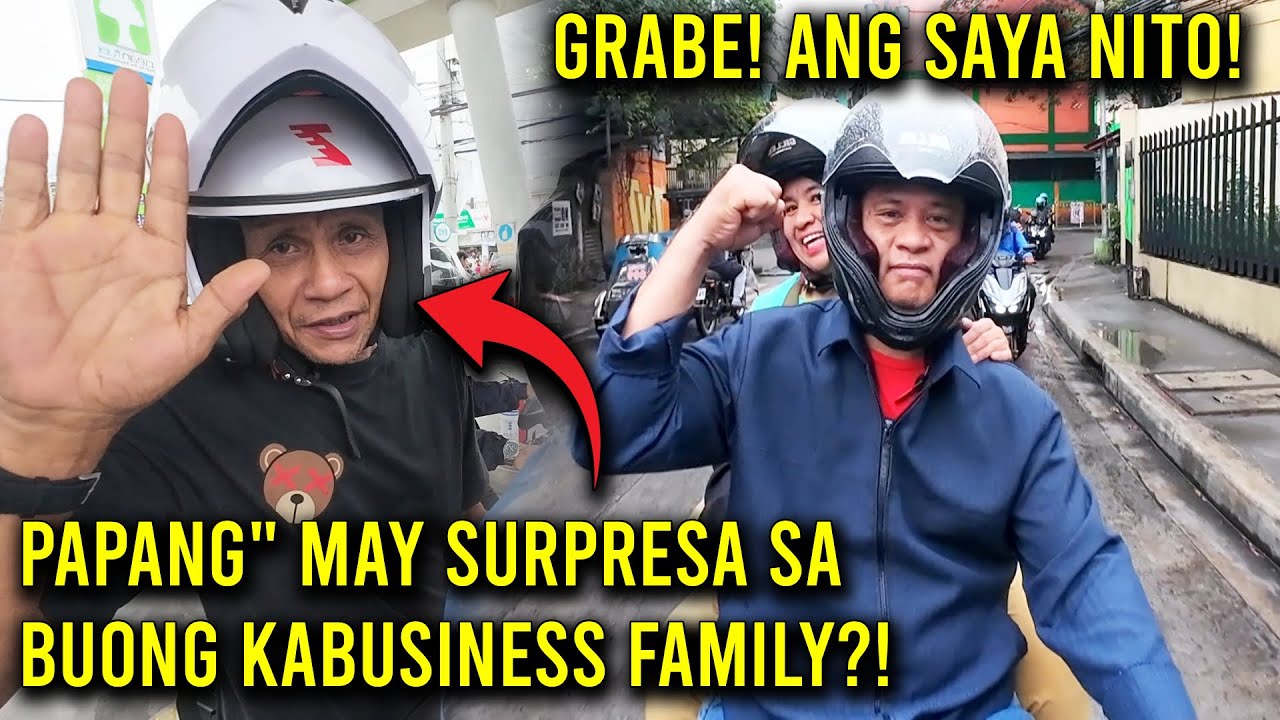 PAPA NI JAM" MAY SURPRESA SA KABUSINESS FAMILY 😮 GRABE ITO!