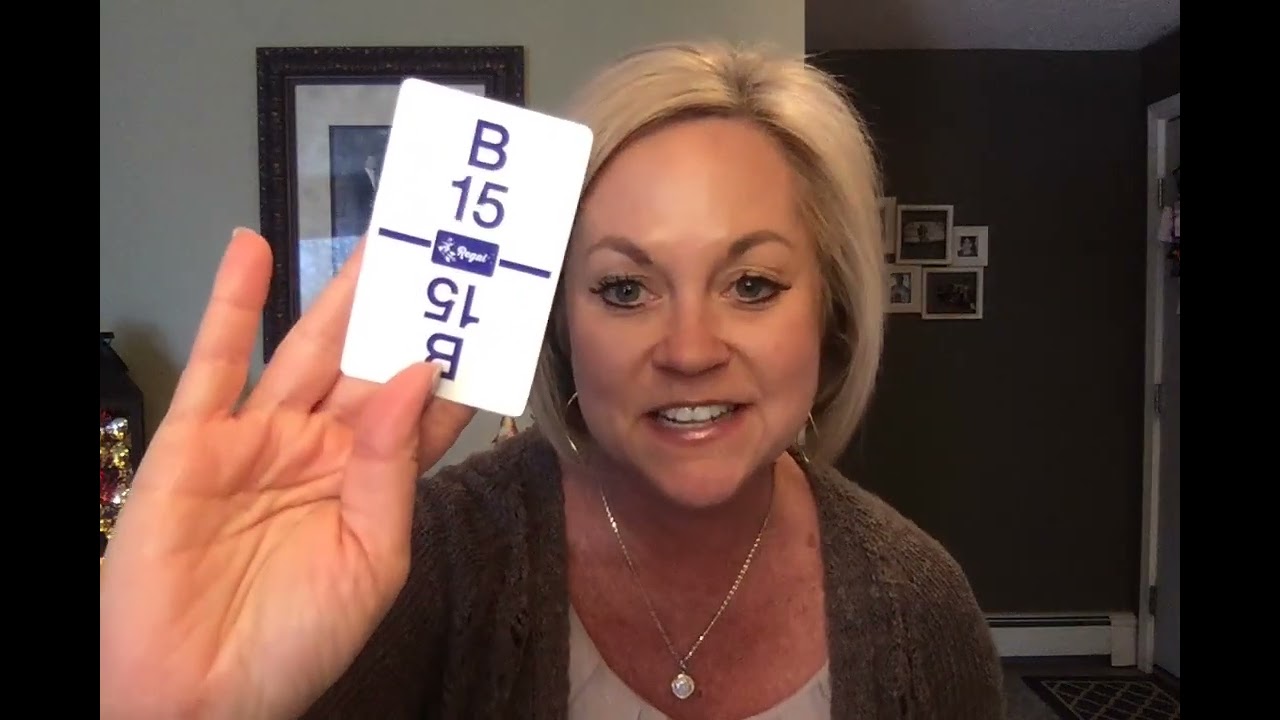 Playing Scentsy BINGO!