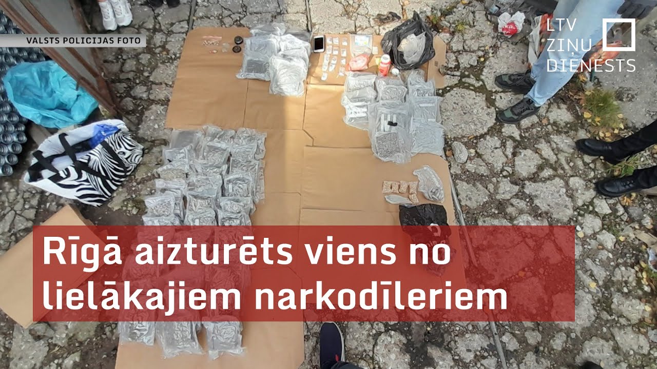 Rīgā aizturēts viens no lielākajiem narkodīleriem