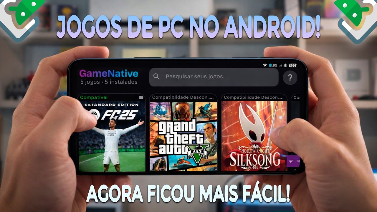🚀AI SIM! Rode JOGOS de PC no ANDROID com mais FACILIDADE em EMULADOR INCR&Iacute;VEL!!