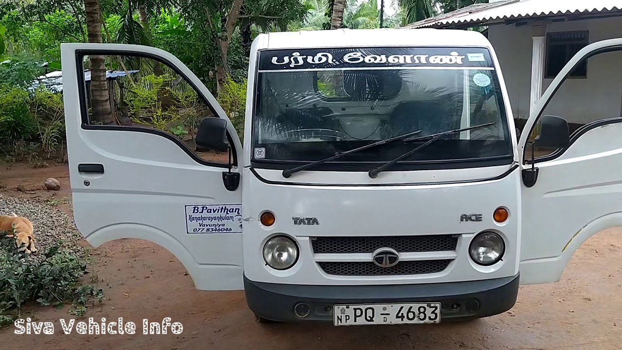 TATA Ace chassis number and Engine Number location |