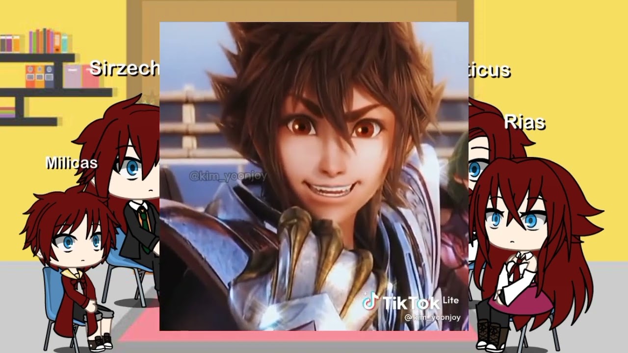 El clan gremory reaciona a IsseI as Seiya de pegaso #anime #gremory #dxd #seiya #pegaso