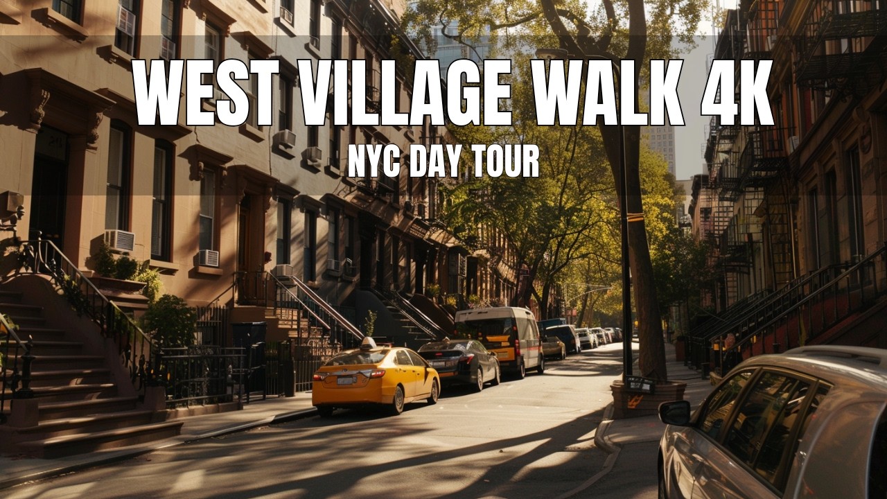 West Village NYC Walking Tour 4K | Carrie Bradshaw House & Iconic Streets #newyork #newyoutuber #ny