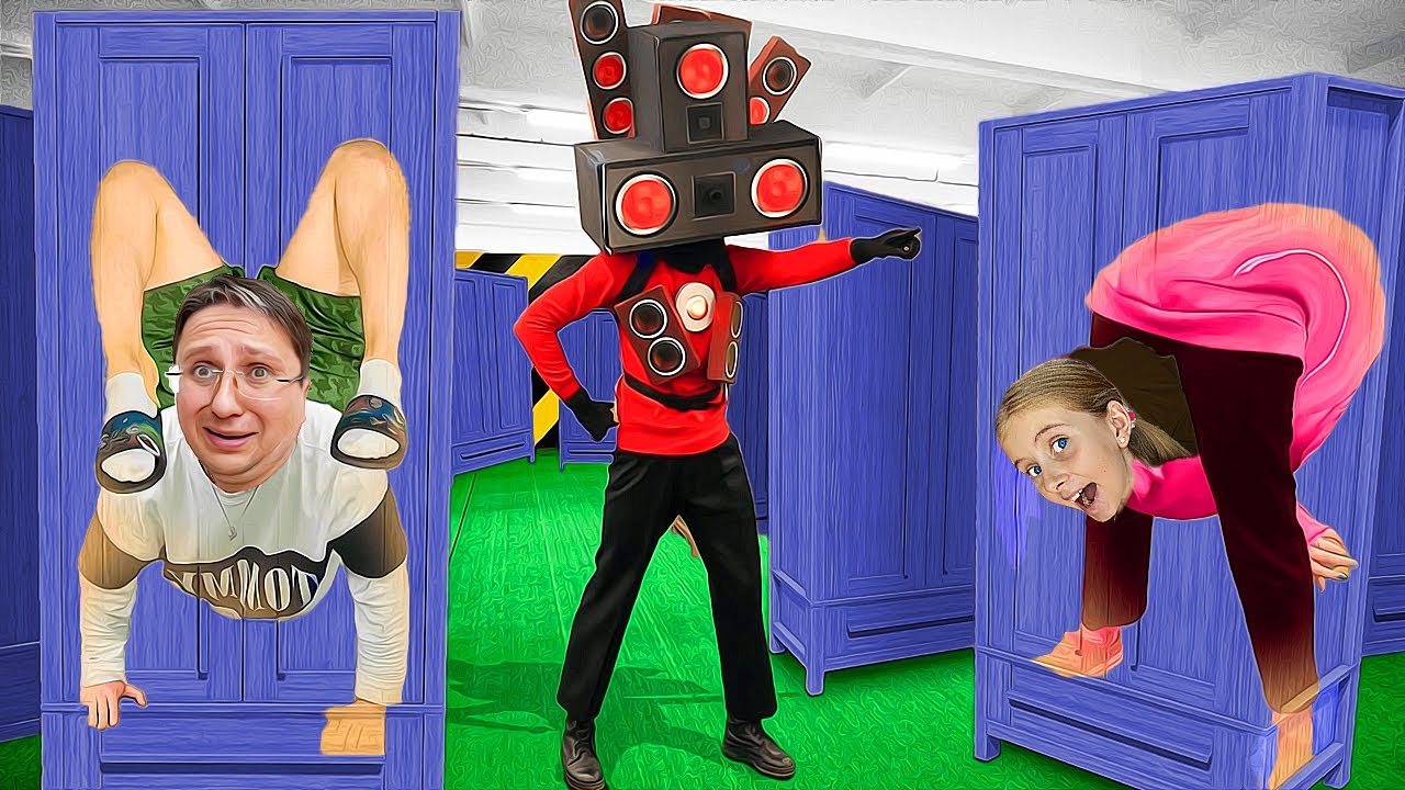 Partea 2 👻 Ne ascundem de MONȘTRI &icirc;n DULAPURI 🚪