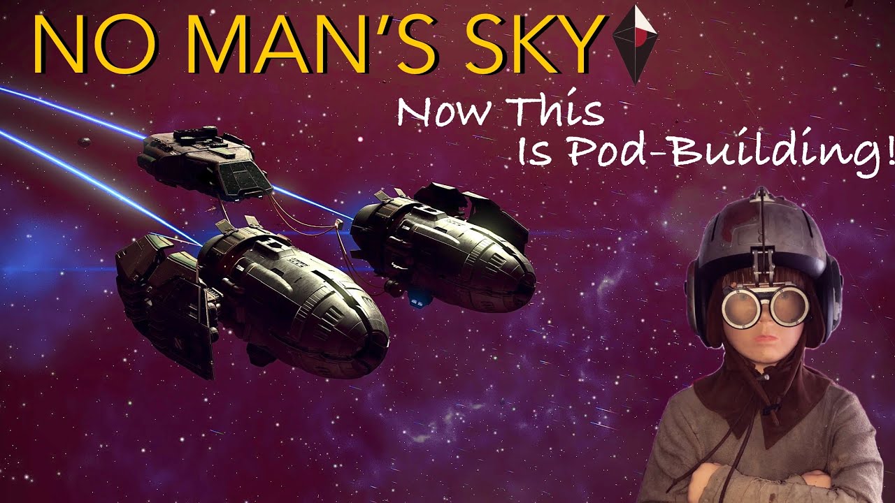 Build a Pod Racer Corvette in Under 5 MINUTES! [No Man's Sky]