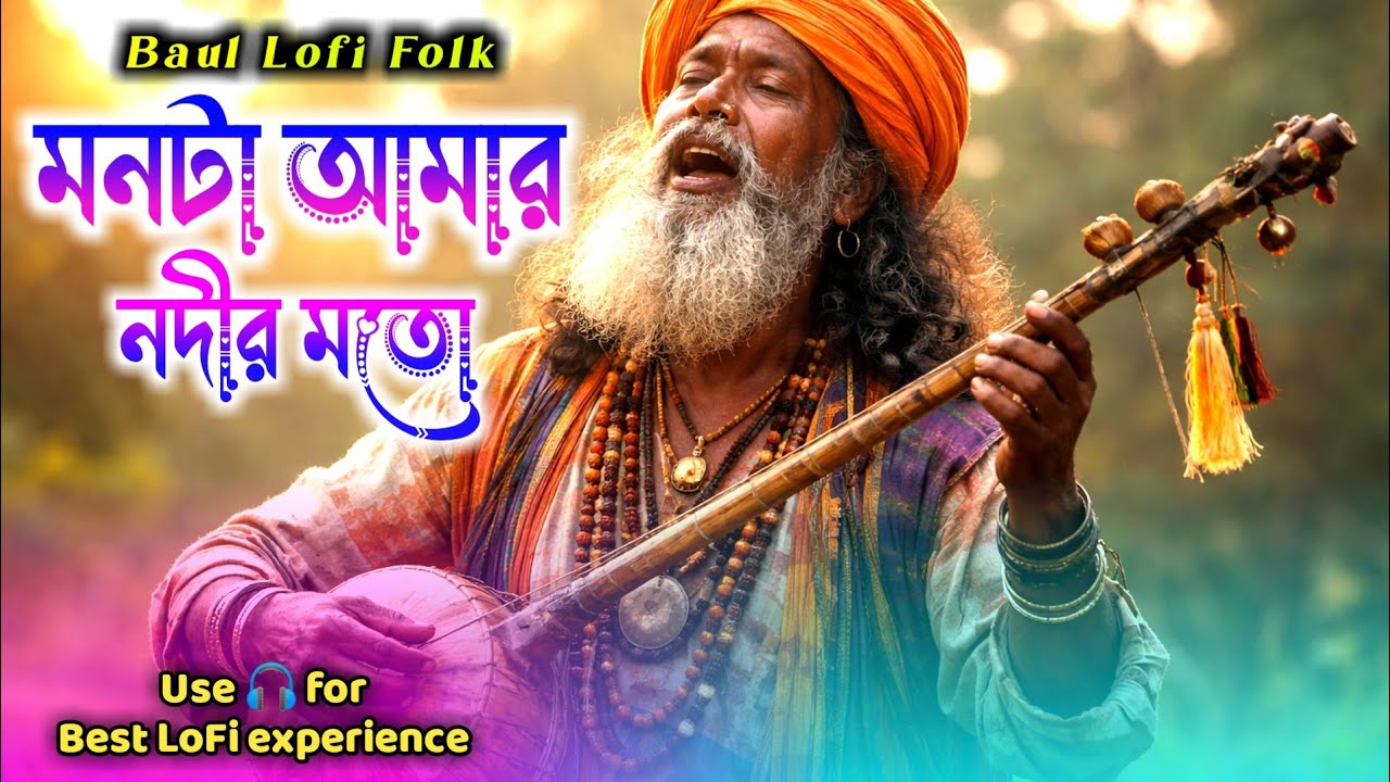 মনটা আমার নদীর মতো | Baul Gaan | Ektara Baul Song | Bengali Folk Spiritual