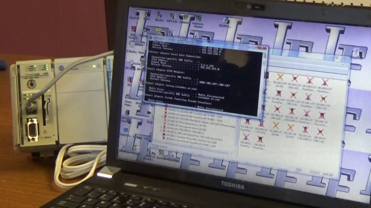 RSLogix 5000 Basic Ethernet Connection