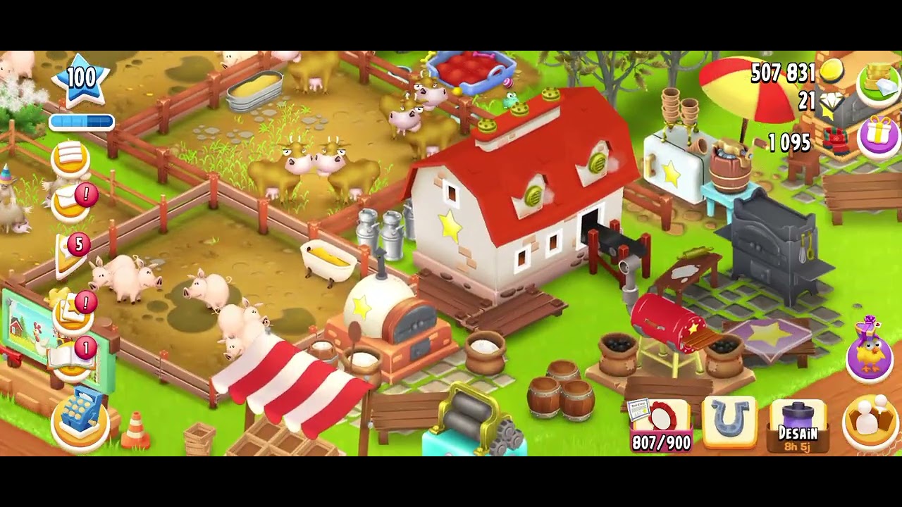 Hay day level 100 day 14