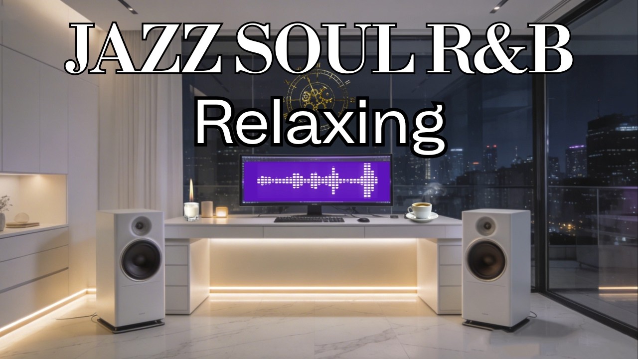 Smooth Jazz x Soul R&B Night Session | Relaxing Beats for Stress-Free Nights