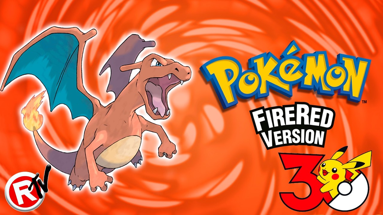 Pokémon Fire Red Version - POKÉMON 30 anos