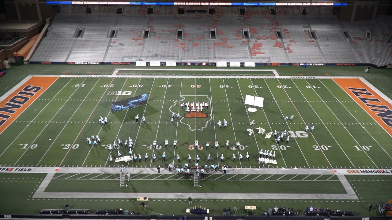 Champaign Centennial Marching Chargers. University of Illinois Championships.  October 25, 2025