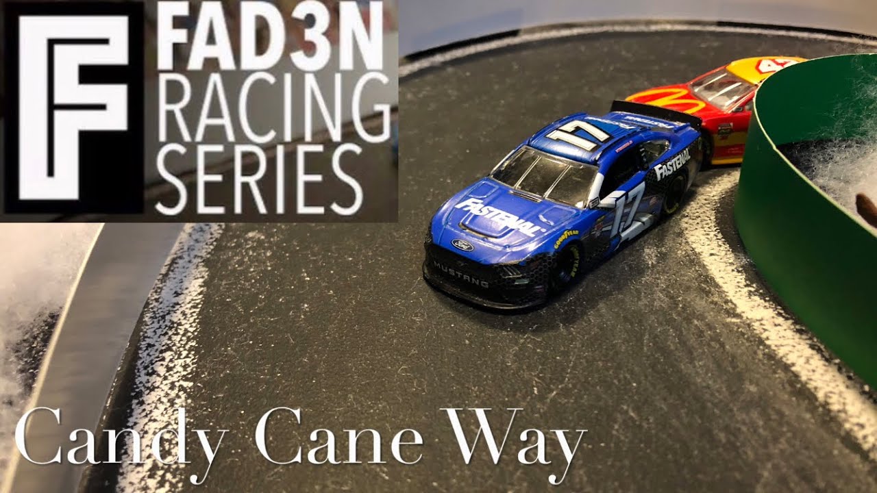 // NASCAR Stop Motion // FAD3N Racing Series | Season 2 Race 5 | Candy Cane Way