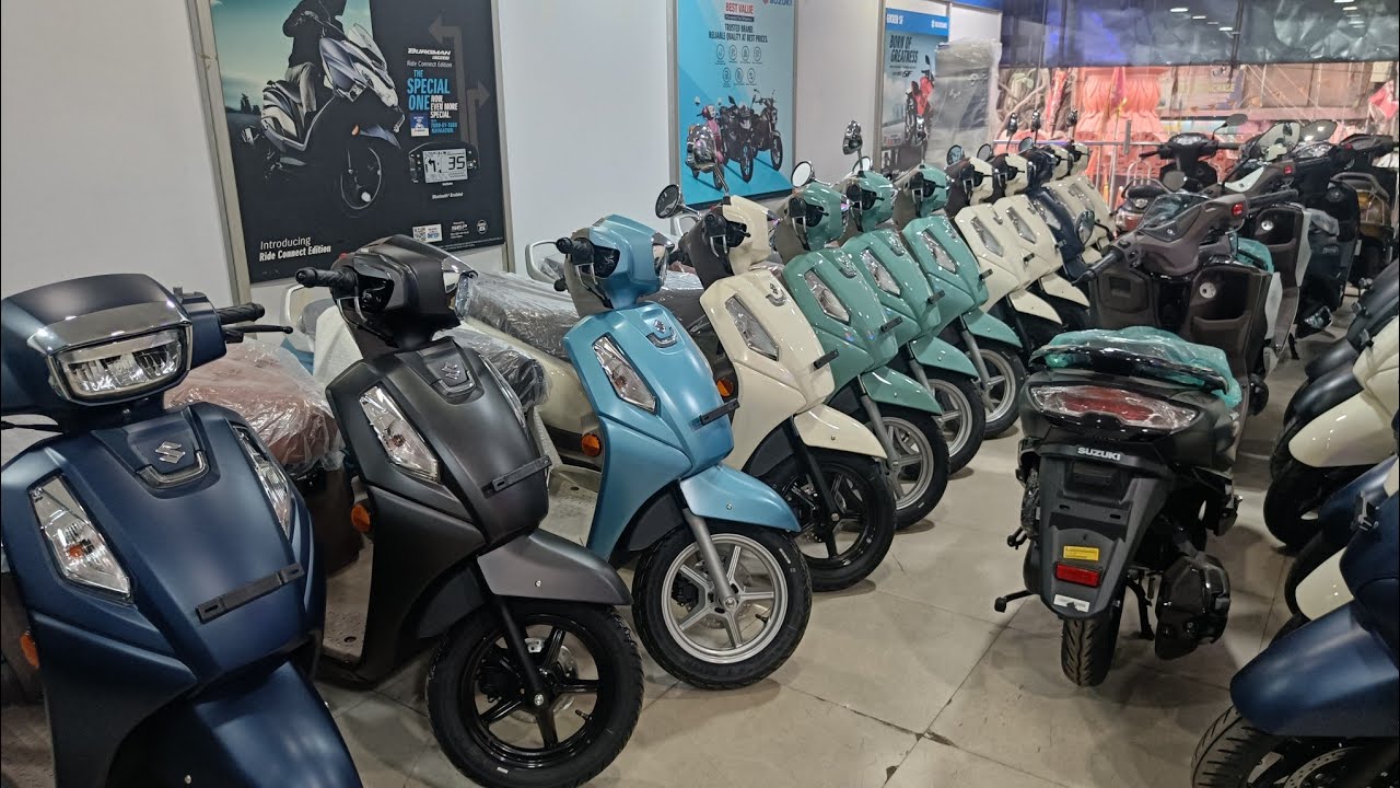All new colour Suzuki access 125 2025 model